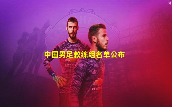 中国男足教练组名单公布